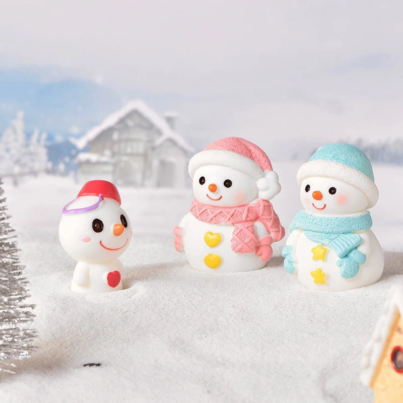 Ailihu Mini Christmas Ornament Christmas Decoration For Home Santa Claus Gift Toys Crafts Table Deco Navidad Xmas 2025 New Year