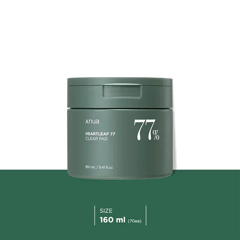 Heartleaf Anua 77% Serum Set Anti-aging Peach Essence Moisturizing Emulsion Fade Fine Lines Toner Deep Cleaning Facial Skin Care