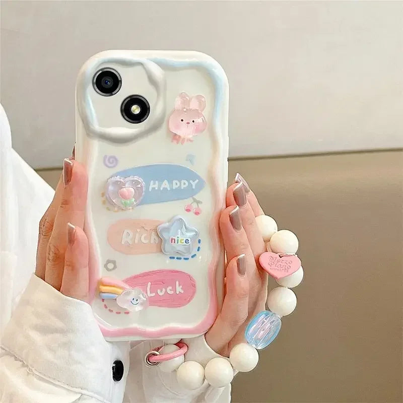 Phone Chain Lanyard Phone Case Samsung Galaxy S24 Ultra Plus A54 A05 A24 A33 A34 A30 A20 A31 A32 A50 A50S A30S A51 A52 A53 Cover