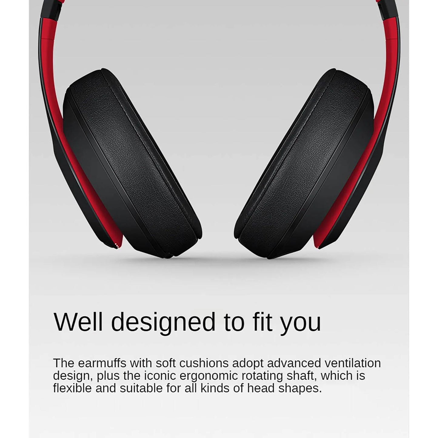 Studio3 Wireless Bluetooth Headphones Studio 3 Noise Cancelling Headset Music Sport Deep Bass Earphone Hands-Free With Mic