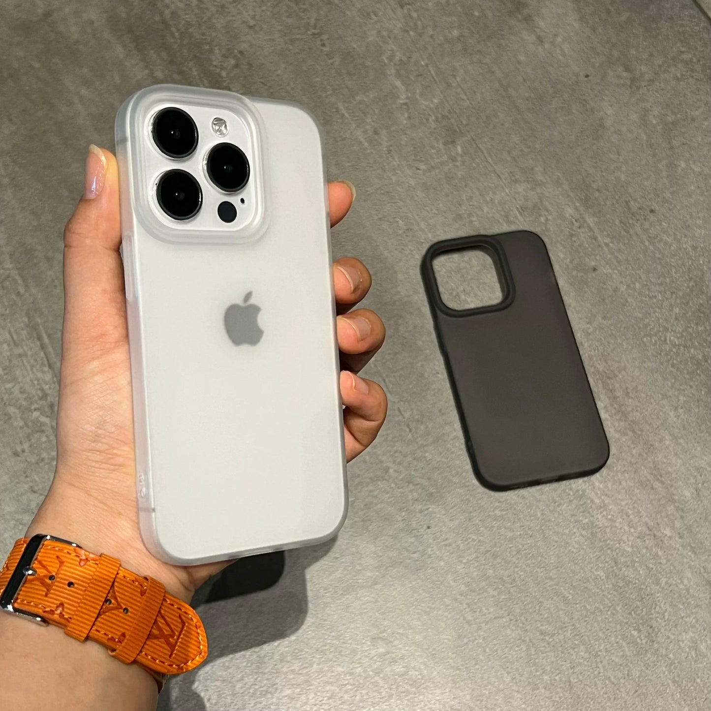 Matte Soft Silicone Bumper Phone Case For iPhone 15 14 13 12 11 Pro Max X XS XR 8 7 Plus Transparent Rubber Gel Shockproof Cover