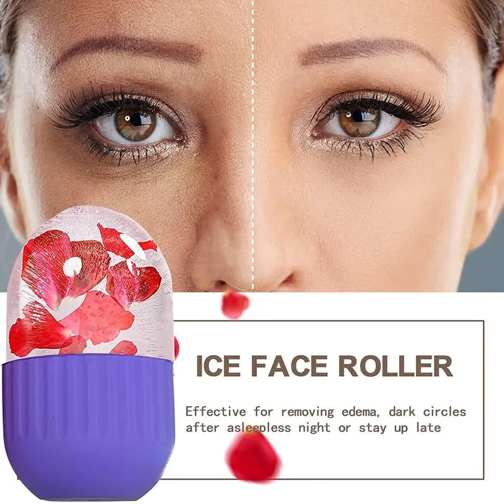Silicone Trays Beauty Lifting Ice Ball Face Massager Contouring Eye Roller Facial Treatment Reduce Acne Skin Care