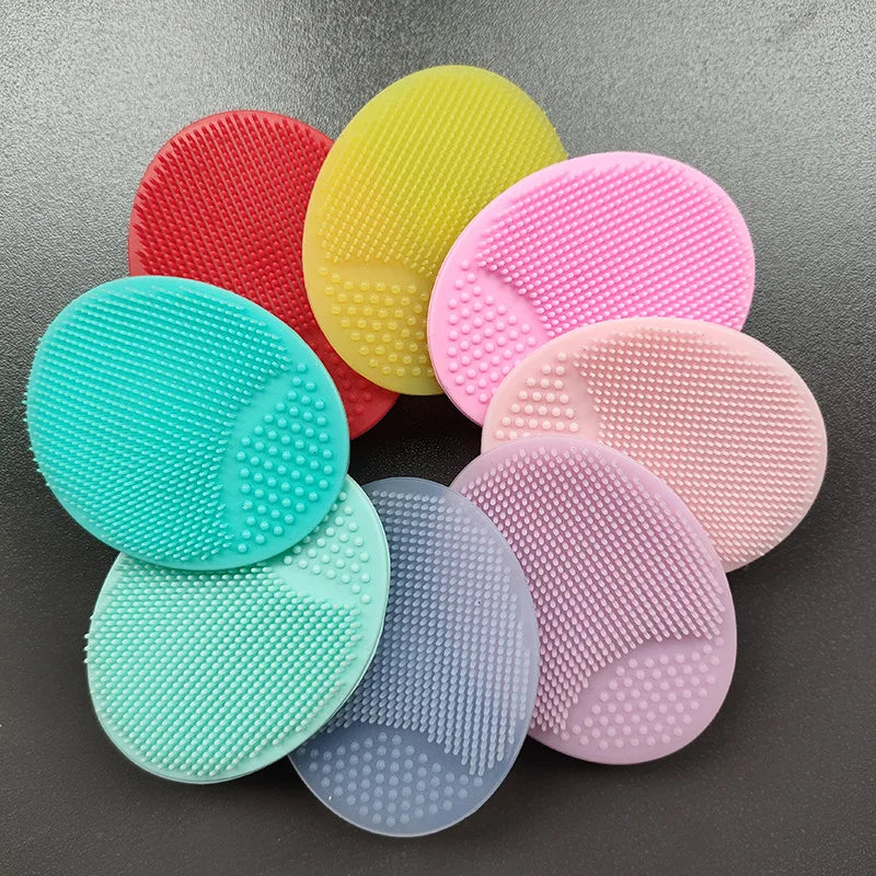 Silicone Face Cleansing Brush Facial Deep Pore Skin Care Scrub Cleanser Tool New Mini Beauty Soft Deep Cleaning Exfoliator